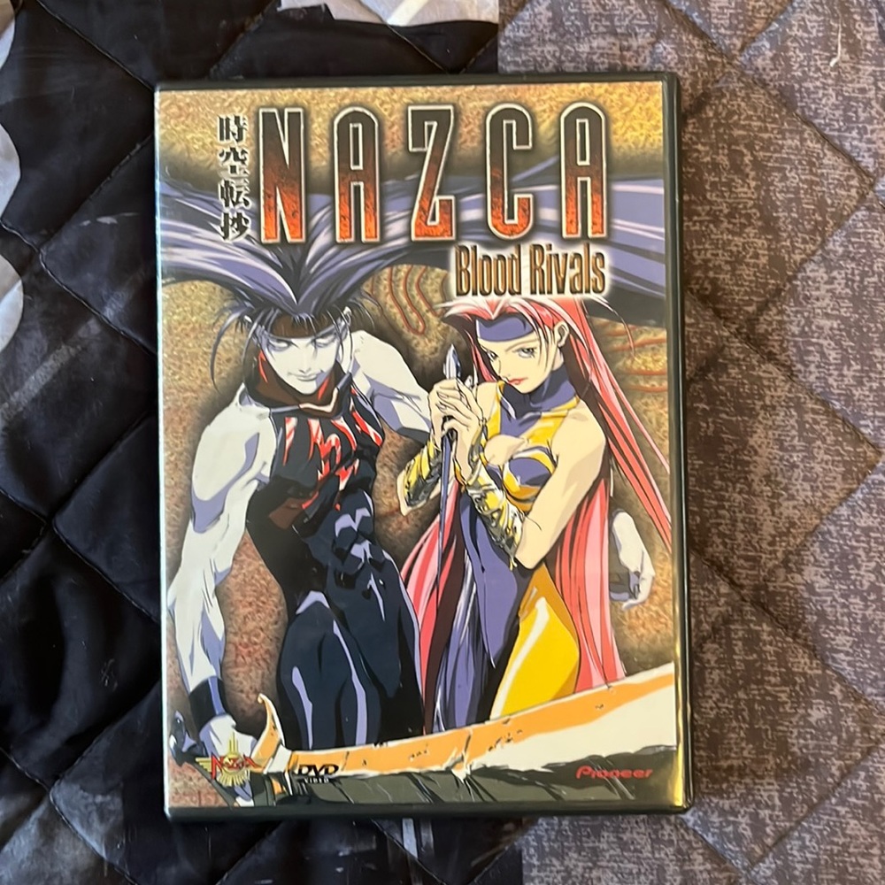 NAZC blood rivals vintage anime DVD